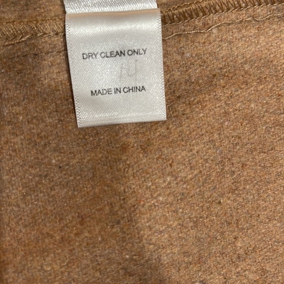 NWT Farrow Oversized Wrap Felted Camel Hooded Belted Coat ONE SIZE FITS MOST - Picture 7 of 7